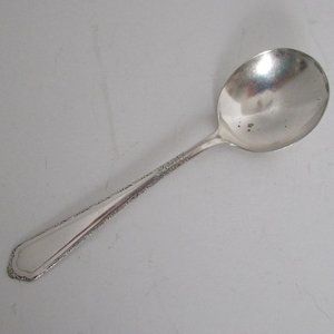 Cromwell Silver Plate serving spoon